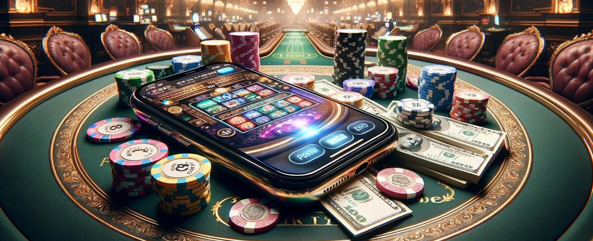 ss777.com registration page hero image showing a vibrant online casino environment with a welcome message